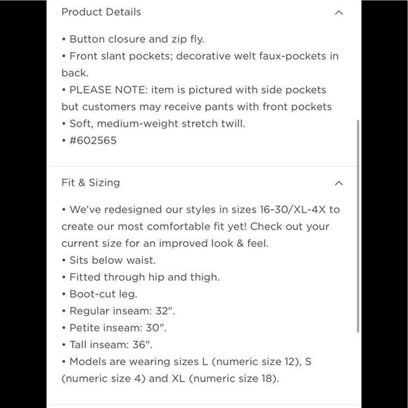 Old Navy Mid Rise Boot Cut Khaki Pants - Picture 9 of 9